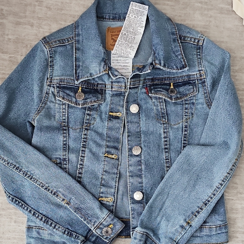 Levi's Light Blue Denim Jacket - Picture 1 of 3